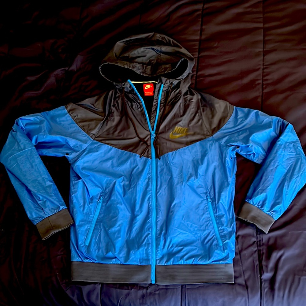 Nike Windbreaker - Royal Blue/Navy Blue